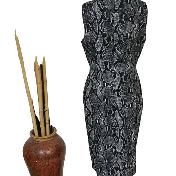 NWT Calvin Klein Python Dress - Picture 4 of 6